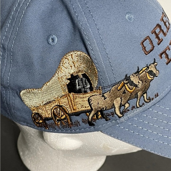 Otto Oregon Trail Baseball Cap Baker City OR Embroidered Hook Loop Closure - Picture 4 of 7